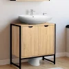 Meuble De Salle De Bains Faible Profondeur|Meuble Sous Lavabo|IDMarket Meuble sous-lavabo salle de bain DETROIT design industriel