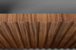 Meuble Vasque|Furnidea Meuble sous-vasque à suspendre GLAMOUR coloris noyer foncé 120 cm