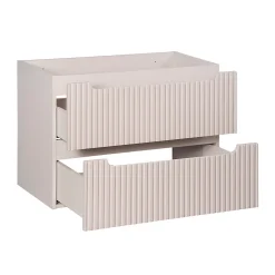 Petits-Meubles Meuble sous-vasque 80cm 2 tiroirs Riva Cachemire