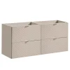 Meuble Sous-Vasque|Petits-Meubles Meuble sous-vasque 120cm 4 tiroirs Manoa Cachemire