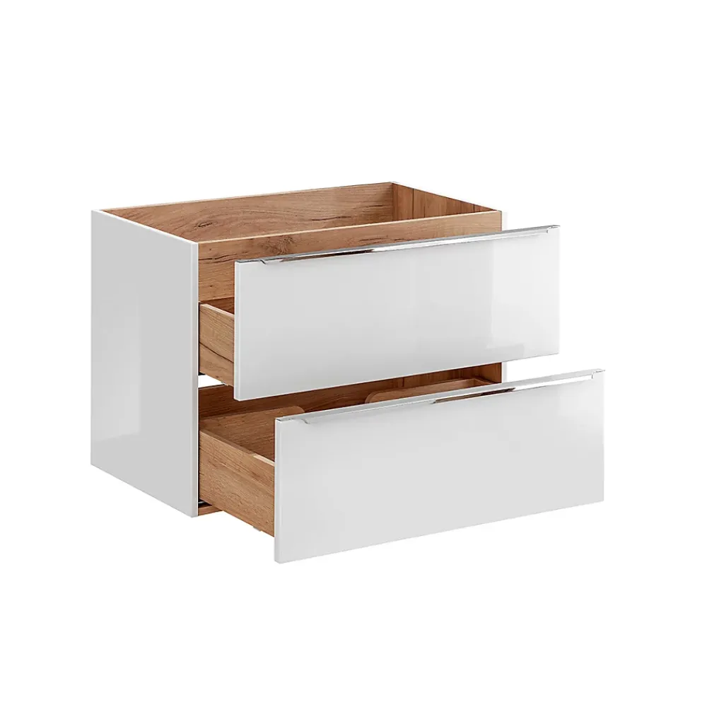 Petits-Meubles Meuble sous-vasque 80cm April Blanc