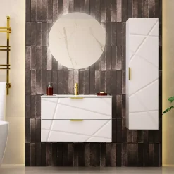 Meuble Sous-Vasque|Petits-Meubles Meuble sous-vasque 80cm Aurora Blanc