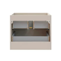 Meuble Sous-Vasque|Petits-Meubles Meuble sous-vasque 120cm plan de toilette Azel Cachemire et Bois