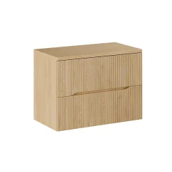 Petits-Meubles Meuble sous-vasque 80cm plan de toilette Isaline Bois