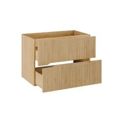 Petits-Meubles Meuble sous-vasque 80cm plan de toilette Isaline Bois