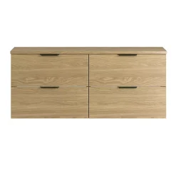 Meuble Sous-Vasque|Petits-Meubles Meuble sous-vasque 120cm plan de toilette Astrid Bois