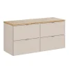 Meuble Sous-Vasque|Petits-Meubles Meuble sous-vasque 120cm plan de toilette Alba Cachemire