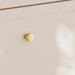 Petits-Meubles Meuble sous-vasque 80cm Sanae Beige sable