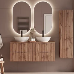 Petits-Meubles Meuble sous-vasque 120cm Tao Bois