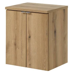 [En.Casa] Meuble sous-vasque NEWPORT 50 x 60 x 40 cm effet chêne en.casa
