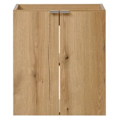 [En.Casa] Meuble sous-vasque NEWPORT 50 x 60 x 40 cm effet chêne en.casa