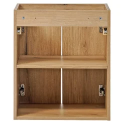 [En.Casa] Meuble sous-vasque NEWPORT 50 x 60 x 40 cm effet chêne noir en.casa