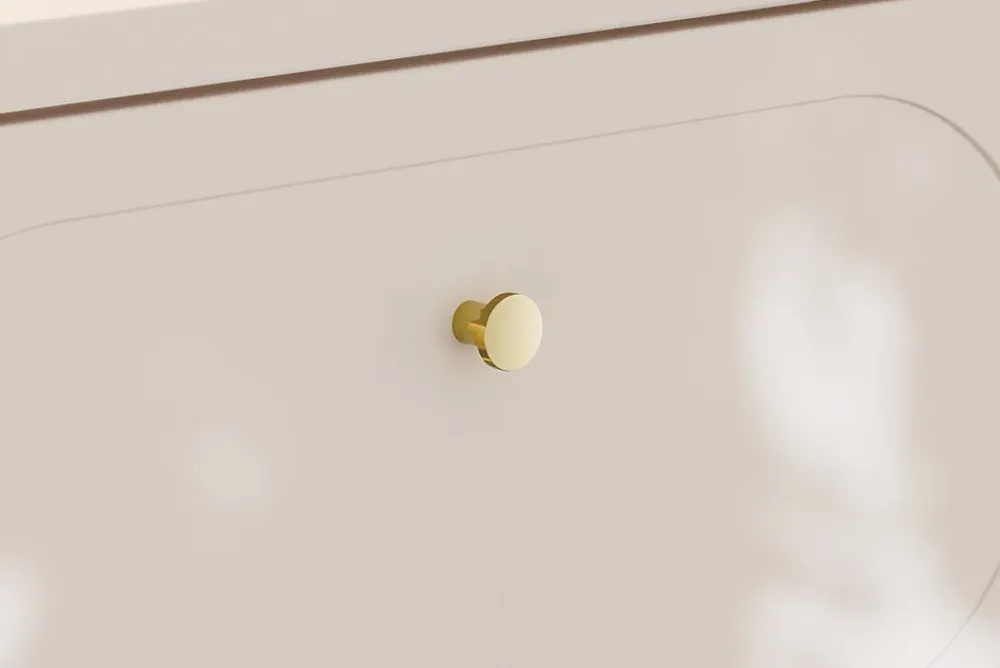 Meuble Sous Lavabo|Furnidea Meuble suspendu sous lavabo DONNA SAND beige 60 cm
