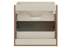 Meuble Sous Lavabo|Furnidea Meuble suspendu sous lavabo DONNA SAND beige 60 cm