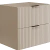 Meuble Sous Lavabo|Furnidea Meuble suspendu sous lavabo FLOW cachemire 60 cm