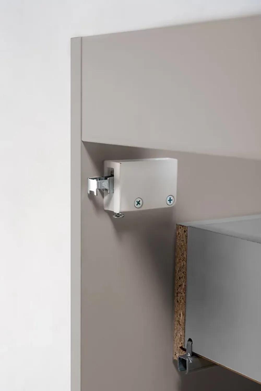 Meuble Sous Lavabo|Furnidea Meuble suspendu sous lavabo FLOW cachemire 60 cm