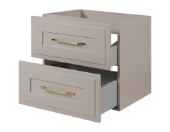 Furnidea Meuble suspendu sous lavabo CLASSIC cachemire 60 cm