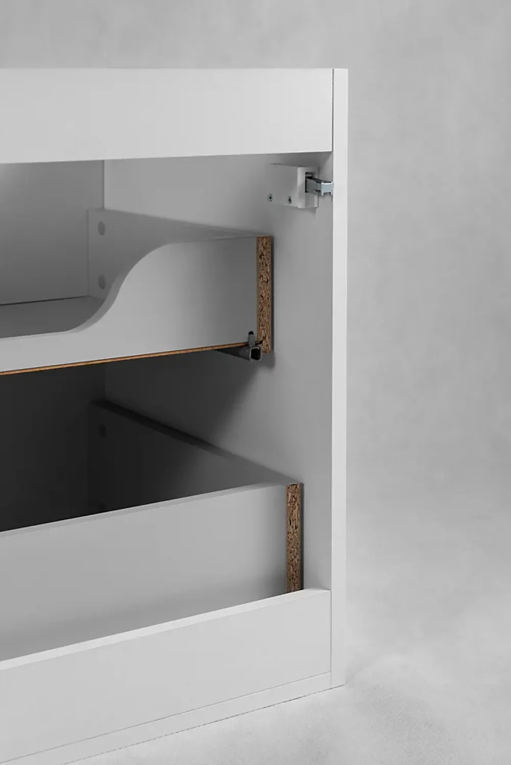Meuble Sous Lavabo|Furnidea Meuble suspendu sous lavabo CLASSIC blanc 60 cm