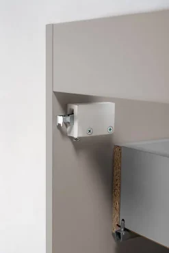 Meuble Sous Lavabo|Furnidea Meuble suspendu sous lavabo FLOW cachemire 80 cm