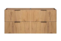 Meuble Sous Lavabo|Furnidea Meuble suspendu sous lavabo FLOW chêne 120 cm