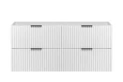 Meuble Sous Lavabo|Furnidea Meuble suspendu sous lavabo FLOW blanc 120 cm