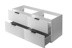 Meuble Sous Lavabo|Furnidea Meuble suspendu sous lavabo FLOW blanc 120 cm