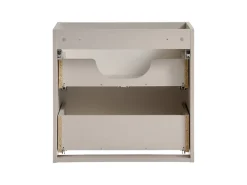 Meuble Sous Lavabo|Furnidea Meuble suspendu sous vasque avec 2 tiroirs VIVA CACHEMIRE 60 cm