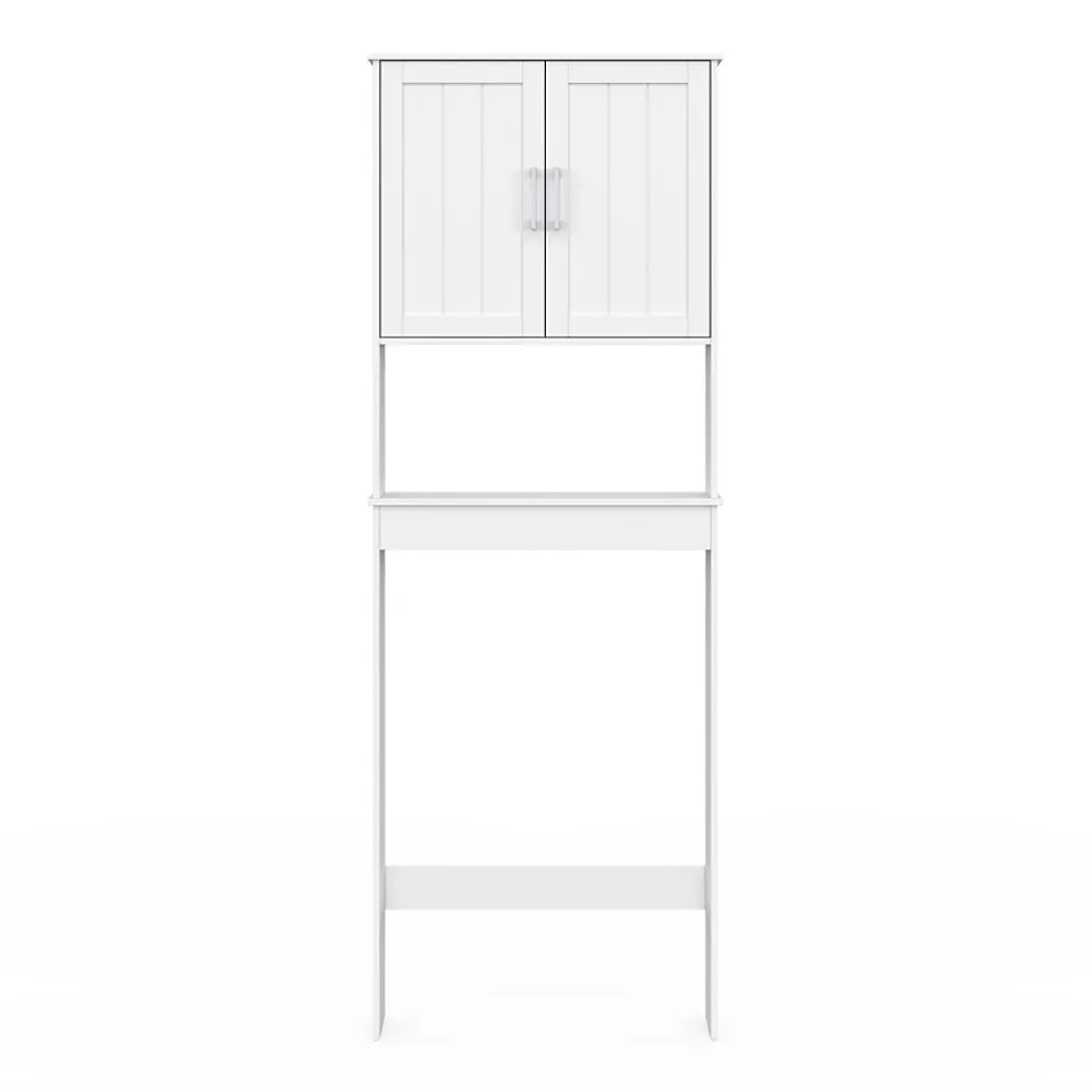 Meuble Wc|IDMarket Meuble étagère dessus WC WALDO placard bois blanc