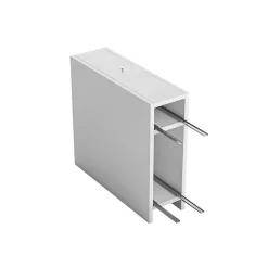 Pier Import Meuble WC blanc, 2 tiroirs rangement 1 porte MARFA