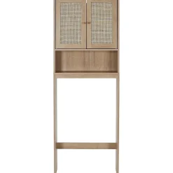 The Home Deco Factory Meuble WC cannage et bois Bali - Type: Mobilier