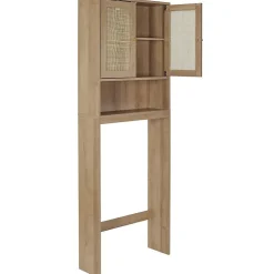 The Home Deco Factory Meuble WC cannage et bois Bali - Type: Mobilier