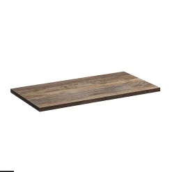 Meuble Vasque|Otitec Meubles sous vasque - 100 cm - avec Vasque à poser et Plan - BOLD OAK