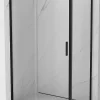 Cabine De Douche|Mexen Exo cabine de douche coulissante 110 x 70 cm, transparent, noire - 8151-110-070-70-00