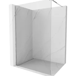 Mexen Kioto paroi de douche Walk-in 80 x 200 cm, transparent 8 mm, chrome - 800-080-101-01-00