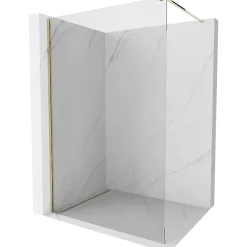 Paroi De Douche|Mexen Kioto paroi de douche Walk-in 160 x 200 cm, transparent 8 mm, doré - 800-160-101-50-00