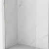 Mexen Kioto-X L paroi de douche Walk-in 50 x 200 cm, transparent 10 mm, nickel brossé - 800-050-107-97-00-X