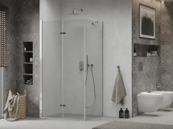 Cabine De Douche|Mexen Lima cabine de douche pliable 120 x 70 cm, transparent, chrome - 856-120-070-01-00