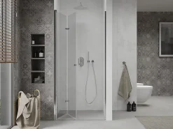 Mexen Lima porte de douche pliantes 60 cm, transparent, chrome - 856-060-000-01-00