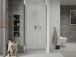 Mexen Lima porte de douche pliantes 60 cm, transparent, chrome - 856-060-000-01-00