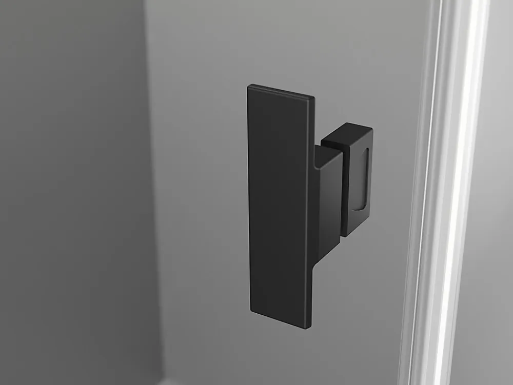 Mexen Mist-B cabine de douche pivotante 100 x 120 cm, transparent, noir - 8A2T-100-120-70-00