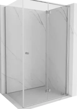 Mexen Mist-F cabine de douche pliante droite 90 x 70 cm, transparent, chrome - 8A6T-090-070-01-00-P