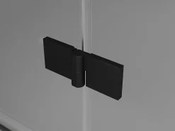 Mexen Mist-F Duo cabine de douche pliante gauche 80 x 70 cm, transparent, noir - 8A6-080L-070P-70-00