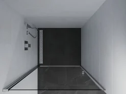 Porte De Douche|Mexen Pretoria porte de douche à ouverture battante 60 cm, transparent, chrome - 852-060-000-01-00