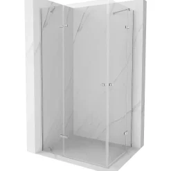 Mexen Roma Duo cabine de douche pivotante 120 x 90 cm, transparent, chrome - 854-120-090-02-00