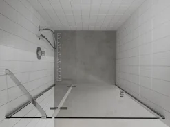 Porte De Douche|Mexen Roma porte de douche pivotante 85 cm, transparent, chrome - 854-085-000-01-00