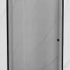 Porte De Douche|Mexen Roma porte de douche pivotante 110 cm, transparentes, noires - 854-110-000-70-00