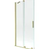 Paroi De Douche|Mexen Velar paroi de baignoire 2 volets coulissants 95 x 150 cm, transparent, doré brossé - 896-095-000-01-55