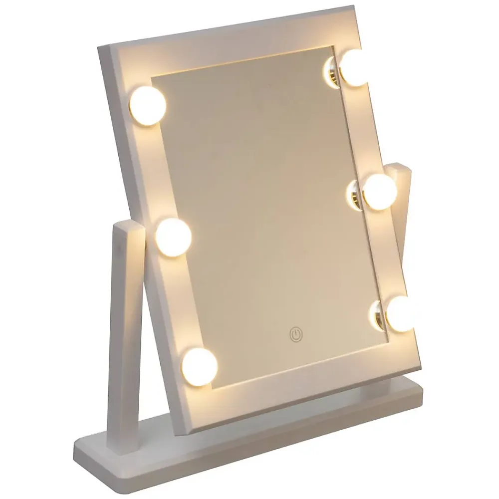 Miroir Simple|5Five Miroir à led 40x37 cm Blanc -