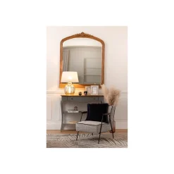 Hellin Miroir à moulures en bois de style romantique H145 - BETSY