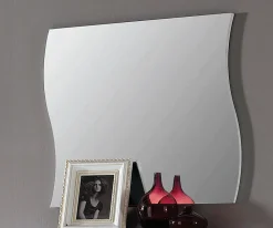 Miroir Simple|Dmora Miroir Ardin, Miroir de salle de bain, 100% Made in Italy, 71x2h60 cm